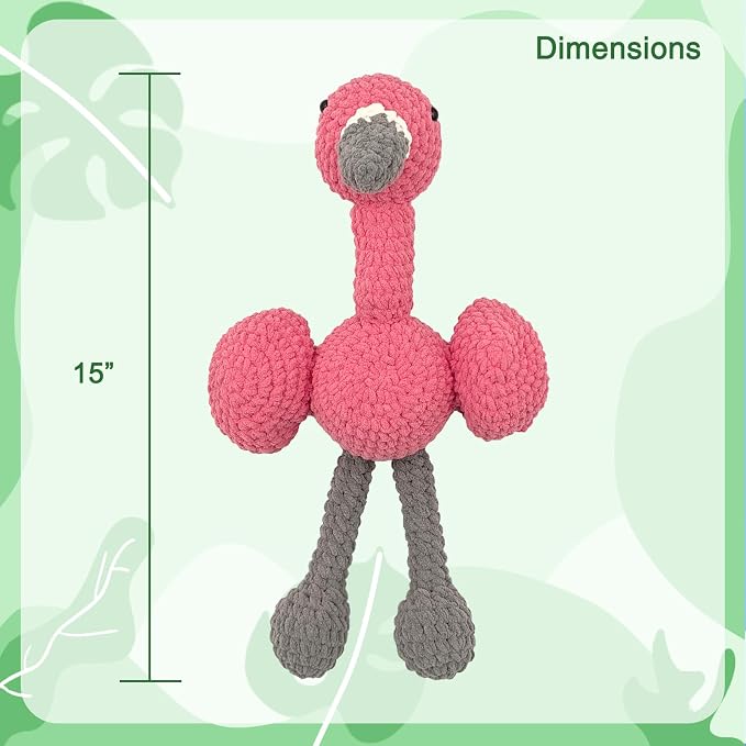 Noocro Flamingo Amigurumi Crochet Kit - Image 2