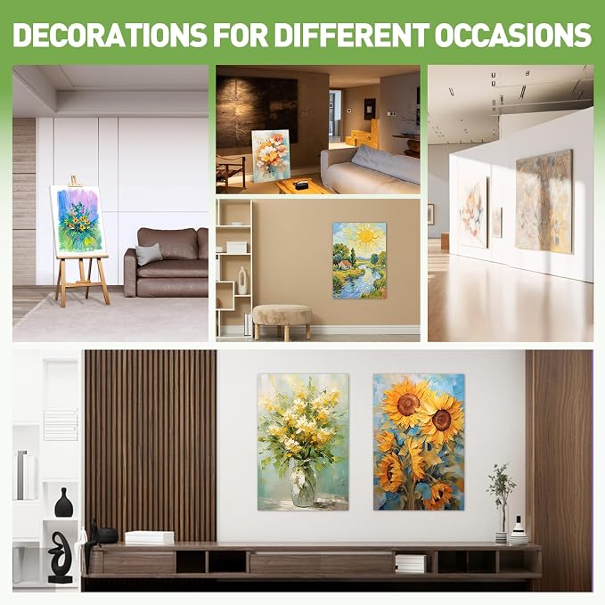FUMILE Canvas for Painting 24x36, 6 Pack Large Stretched Canvas for - Image 7