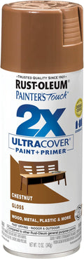 Rust-Oleum Painter's Touch 2X Ultra Cover Spray Paint, Gloss Chestnut | Indoor by Rust-Oleum