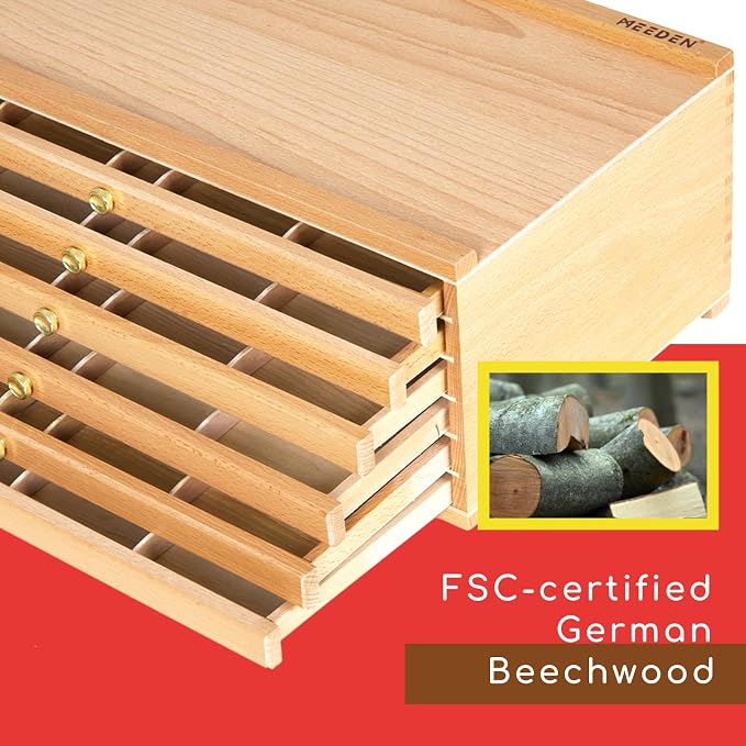 MEEDEN 10-Drawer Artist Supply Storage Box - Image 3