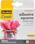 Scotch Adhesive Squares, Permanent Double-Sided Tape Squares by Unknown