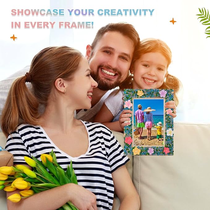 DIY Mosaic Picture Frame Craft Kit - Image 5