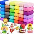 Air Dry Clay 36 Colors, Magic Clay Modeling Clay, DIY Molding Magic Clay by OJYUDD