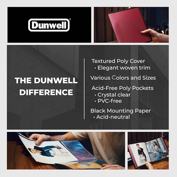 Dunwell Art Portfolio 8.5x11 Folder, Portfolio Binder - Image 8