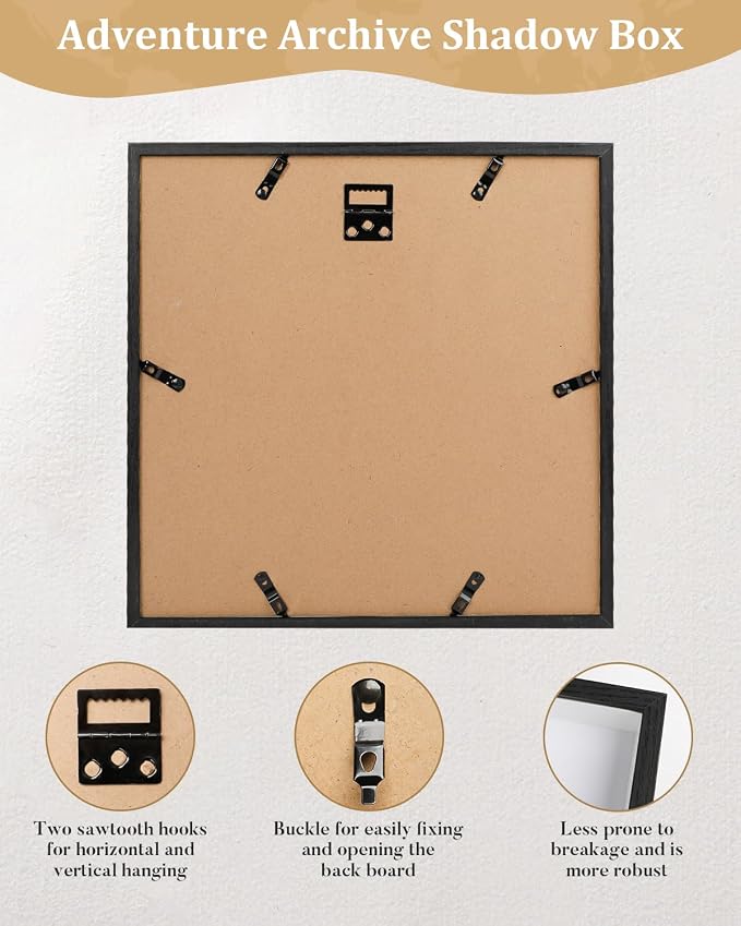 Adventure Archive Box, 12 x 12 Inch Travel Box - Image 3