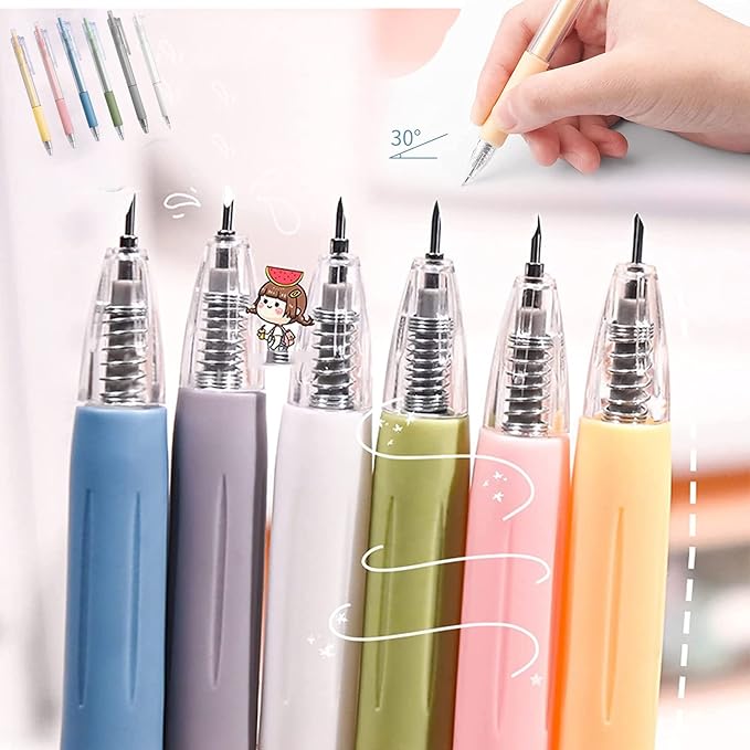 6pc Knife Pen Craft Cutting Tools, Pen Knife by Trusogie