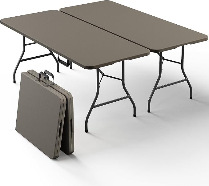 2 Pack Folding Table 6ft by FoldingFurniture