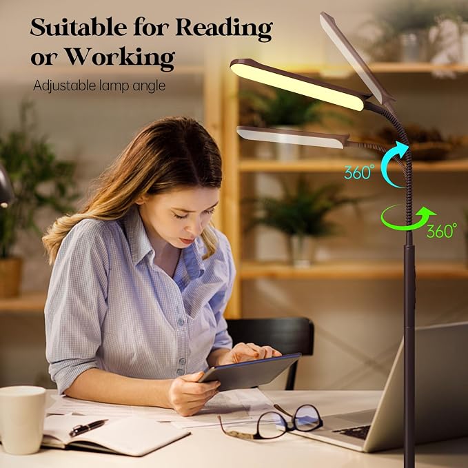 Aisutha LED Floor Lamp, 18W Super Bright Floor Lamp - Image 6