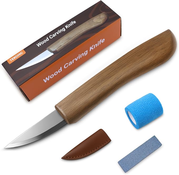Wood Carving Knife for Beginners by TekchicDIYTools