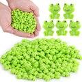 BuQiuRen 150Pcs Mini Green Plastic Frogs, Tiny Frogs Figurines Small Frog to by BuQiuRen%C2%AE