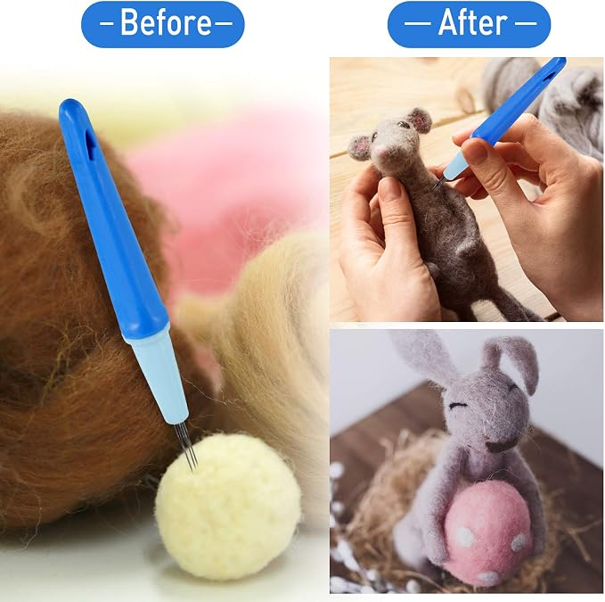 WILLBOND 2 Pack Needle Felting Tool Pen - Image 4