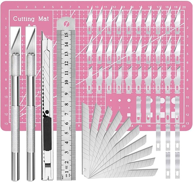Exacto Knife Precision Carving Craft Hobby Knife Kit by Jneoace