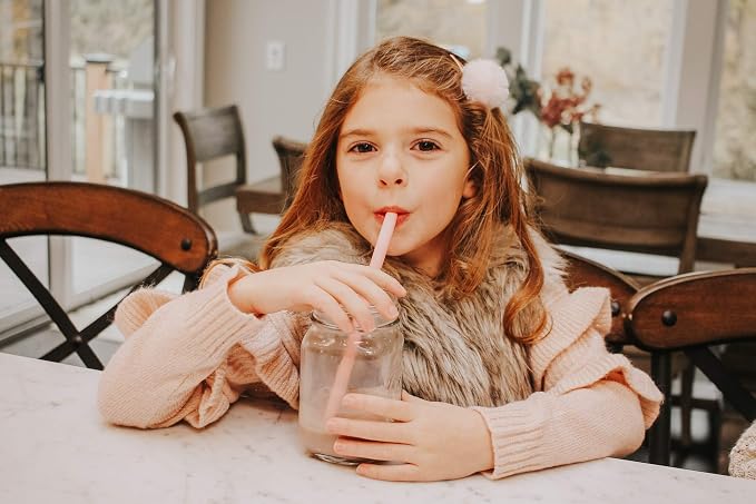 Reusable Silicone Drinking Straws - Image 3