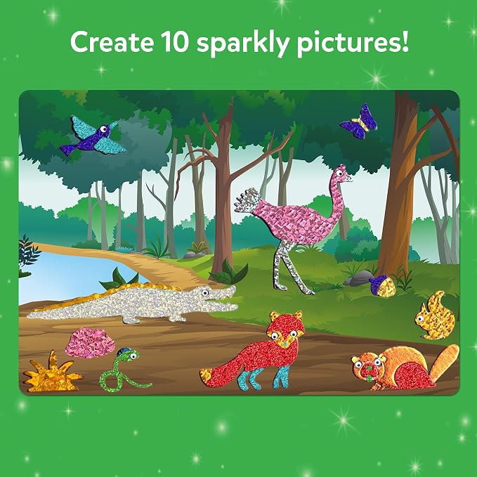 Skillmatics Foil Fun – Animals, No Mess Art & Craft Kit - Image 4
