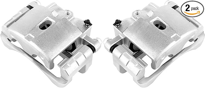 SCITOO 18-B4728 18-B4729 Disc Brake Calipers Assembly with Bracket Fit For Cadillac 2002-2006,For Chevrolet 1999-2009,For GMC 1999-2008,For Hummer 2003-2008