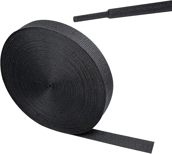 2 in 1 Heat Shrink Braided Sleeving Fabric Tubing-Perfectly fit Irregular Shape Hose/Cable/Wire (3/8"(10mm), 32FT)