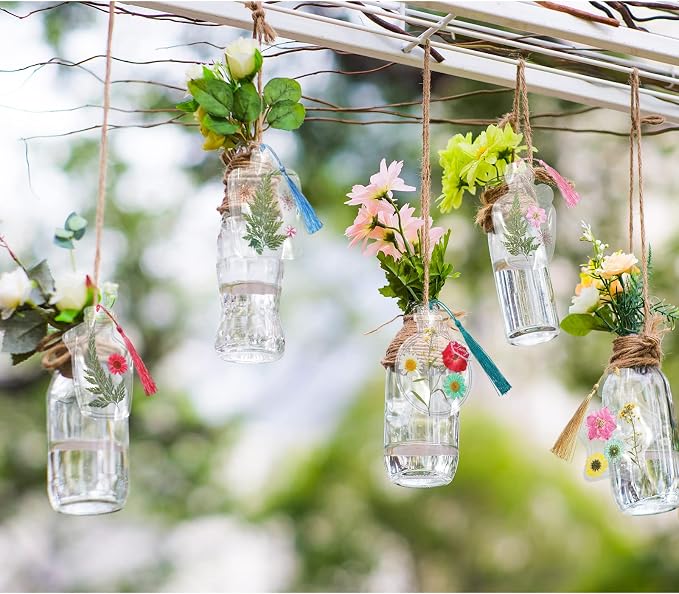 TaoBary 91 Pcs DIY Handmade Transparent Dried Flower Bookmark Set Include - Image 7