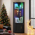 HNEBC 69" Tall Curio Display Cabinet by HNEBC