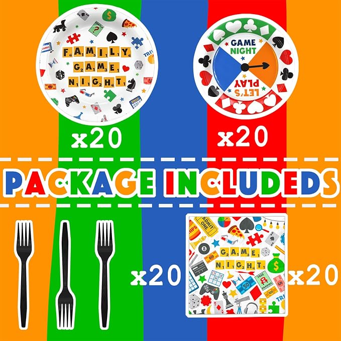 Game Night Party Decorations Set - Image 3
