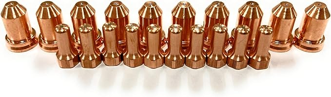 | Plasma cutting PT-80 consumable tip 50~60A w/Electrode compatible for PowerPlasma 80S/82i