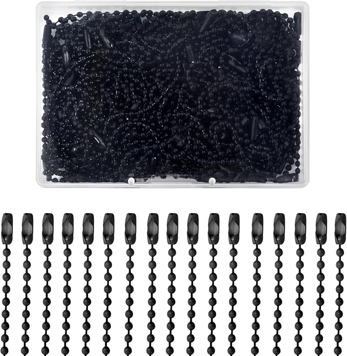 Lemonkey 100Pcs Ball Beads Chain Bulk by Lemonkey