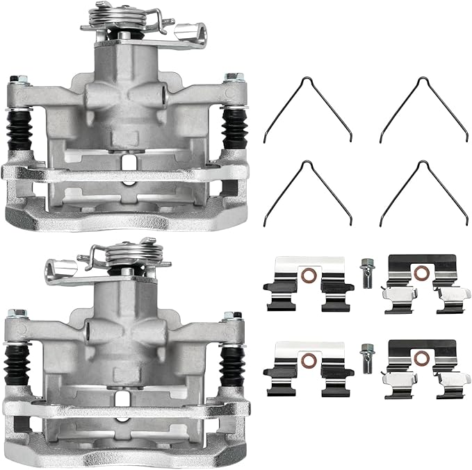 Torchbeam Rear Brake Calipers Set for Dodge Dart 2013-2016, Rear Left and Rear Right Calipers Replace # 18B5424+18B5425