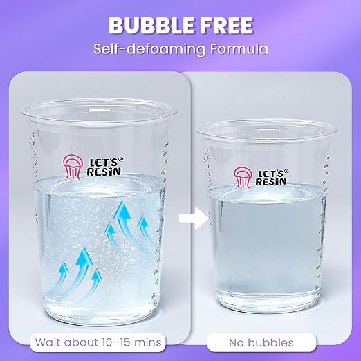 LET'S RESIN 34oz Crystal Clear Epoxy Resin, Casting Resin - Image 3