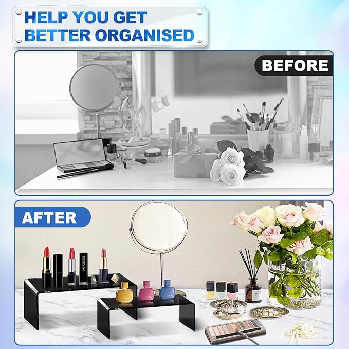 Aheroi Acrylic Risers Display Stands, Acrylic Stands - Image 3