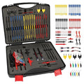 BELEY 104PCS Automotive Test Lead Kit Electrical Breakout Multimeter Test Leads Kit with Multimeter Leads, Alligator Clips, Pin Probes, Banana Plugs