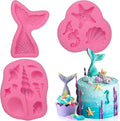 SAKOLLA Mermaid Theme Silicone Fondant Mold by Sakolla