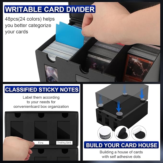 AOBOPLE Card Storage Box, 15000+ Cardboard Trading Card Boxes - Image 4