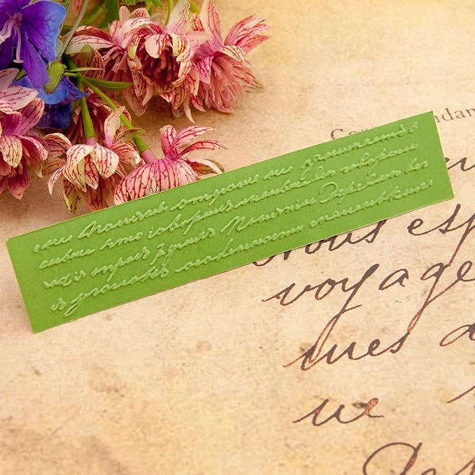 10Pcs Flower Leaf Star Plastic Embossing Folder DIY Craft Template Molds Stamp - Image 3