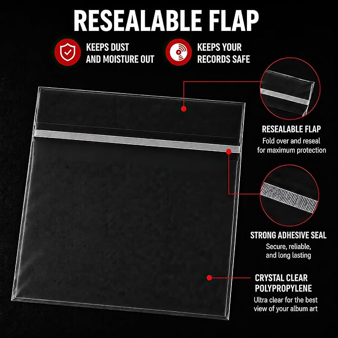 Resealable Record Outer Sleeves - Image 3