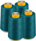 AK Trading 4-Pack Aquamarine All Purpose Sewing Thread Cones of High Tensile by Fabrics%7CEventDecor%7CCrafts%7CUpholsteryFoam