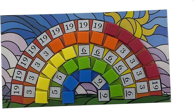 House of Marbles Mini Mosaic Rainbow Art Kit - Image 3