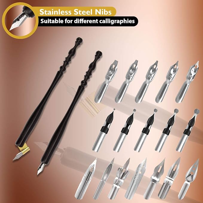 Calligraphy Set for Beginners, Dip Pen Set - Image 5