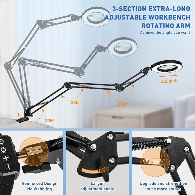 HITTI Ultra Long 12X Magnifying Glass - Image 5