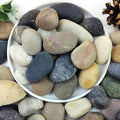 YISZM 20lbs Natural River Rocks, Hand-Picked Smooth Stones by YISZM-ForYourNaturalLife