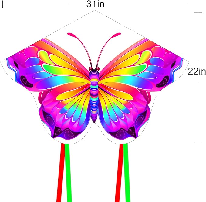 HENGDA KITE 2 Pack Butterfly Kite, - Image 2