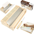 Bookbinding Punching Cradle Set, Includes Dual-Use Piercing Guide, by NewEle
