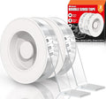 Wotec 2 Pack Extra Large Double Sided Tape Heavy Duty Removable 1.18 Inch x 160 by Wotec