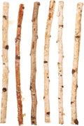 Natural Birch Wood Sticks 15.75 Inch Craft Sticks by DIYEAH
