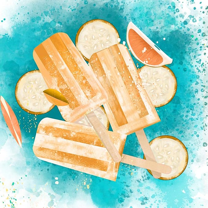 Silicone Popsicles Molds, 10 Cavity Homemade Popsicle Molds DIY Ice Pop Molds - Image 6
