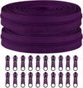 Sawoake 10 Yards Bulk Zipper, DIY Sewing Replacement by Zipper