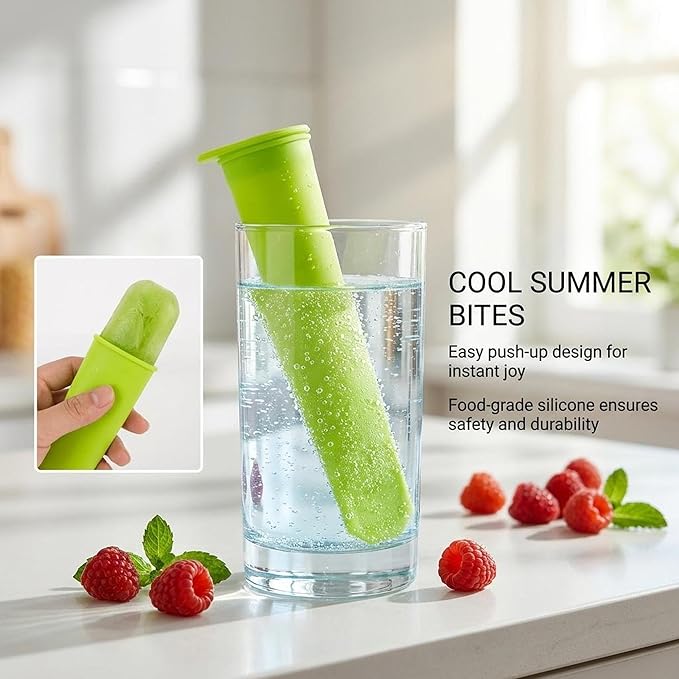 RAINFLOW 8 PCS Silicone Popsicle Molds - Image 4