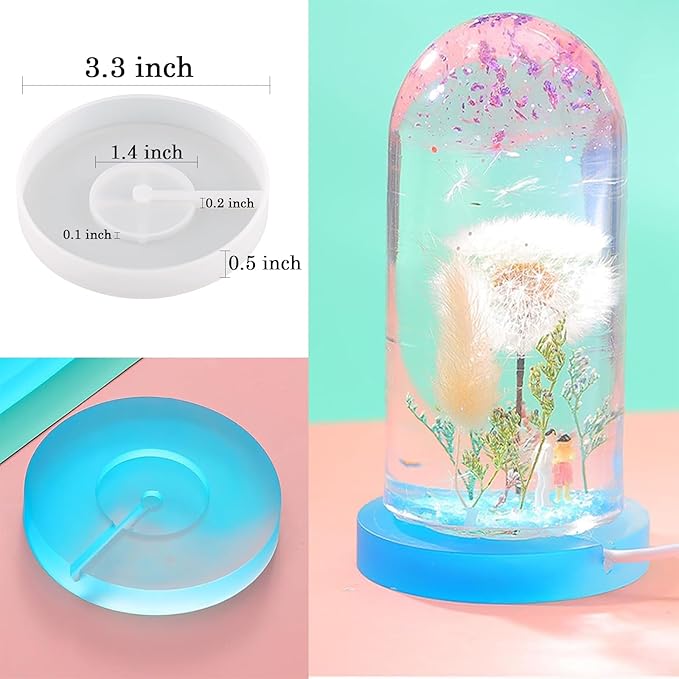 Actvty Round Display Base Silicone Mold - Image 2