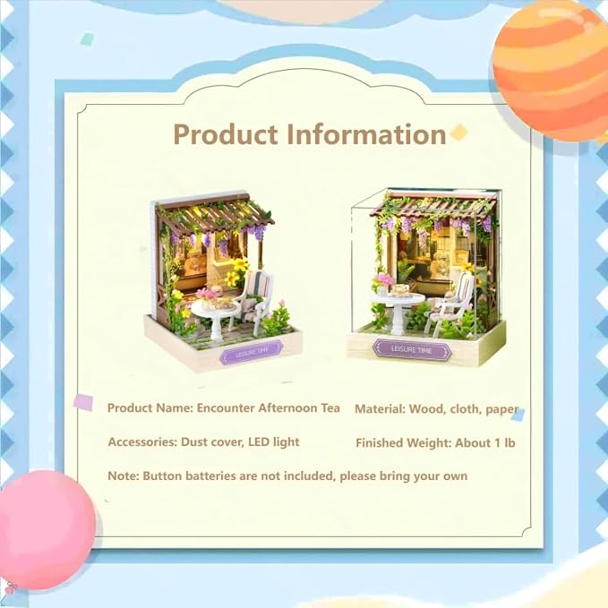 OZJAY DIY Miniature House Kit - Image 2