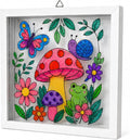 Paint Your Own 3D Shadow Box Frame, 8x8 Blank 3-Layer DIY Art Frame by XronSlute
