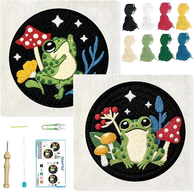 BEUNITONE 2PCS Punch Needle Kit by BEUNITONE
