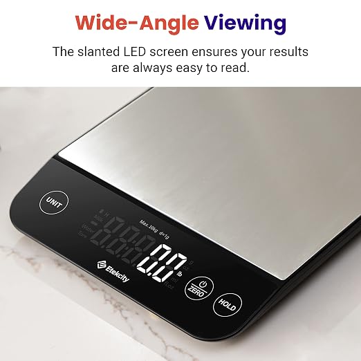 Etekcity 22lb Food Nutrition Scale, Smart Calorie Calculator, Waterproof - Image 9
